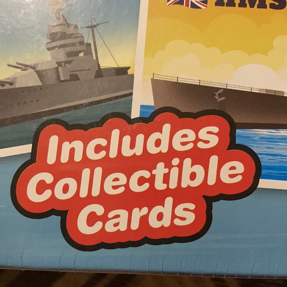 Battleship 500 pc puzzle & collectible cards NIB Military Memorial Day Veteran - Picture 2 of 8